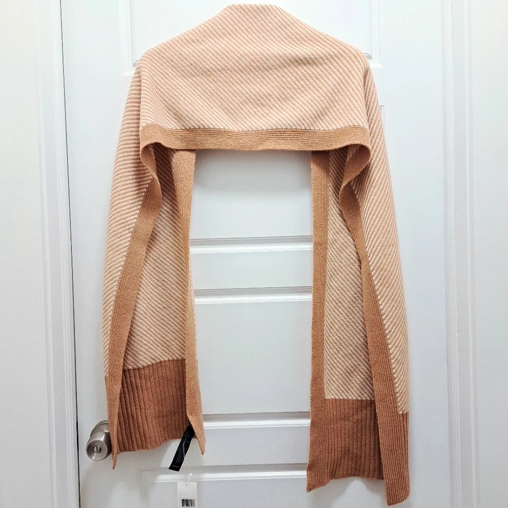 Eileen Fisher Cashmere & Merinos Wool Scarf New with Tag